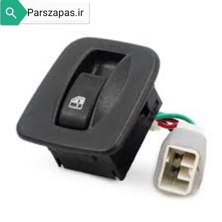 کلید شیشه بالابر پراید تک پل طرح جدید