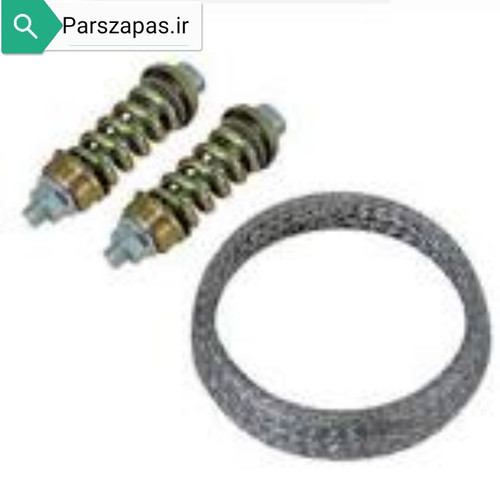 واشر گلویی اگزوز 206 با پیچ و فنر